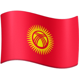 Kyrgyzstan flag on Facebook