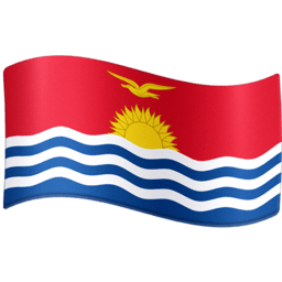 Kiribati flag on Facebook