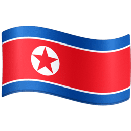 North Korea flag on Facebook