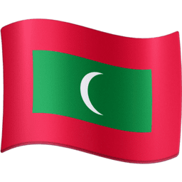 Maldives flag on Facebook