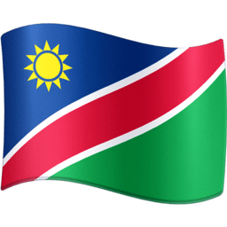 Namibia flag on Facebook