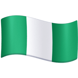 Nigeria flag on Facebook