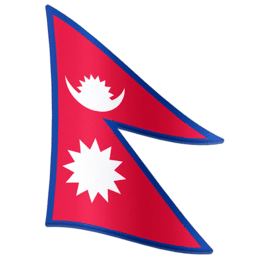 Nepal flag on Facebook