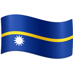 Nauru flag on Facebook