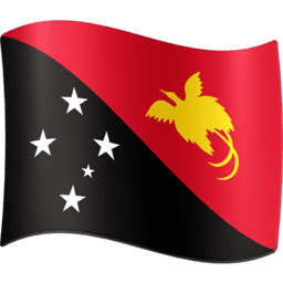 Papua New Guinea flag on Facebook