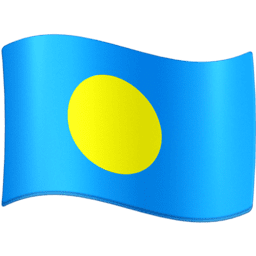 Palau flag on Facebook