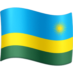 Rwanda flag on Facebook