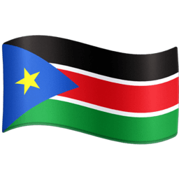 South Sudan flag on Facebook