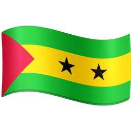 Sao Tome and Principe flag on Facebook