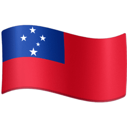 Samoa flag on Facebook