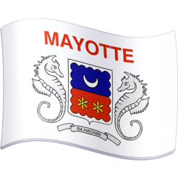 Mayotte flag on Facebook