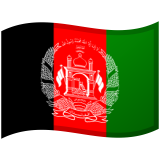 Afghanistan flag on Google/Android devices