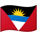 Antigua and Barbuda flag on Google/Android devices