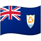 Anguilla flag on Google/Android devices