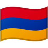 Armenia flag on Google/Android devices