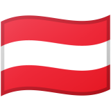 Austria flag on Google/Android devices