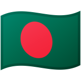 Bangladesh flag on Google/Android devices