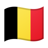 Belgium flag on Google/Android devices