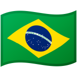 Brazil flag on Google/Android devices