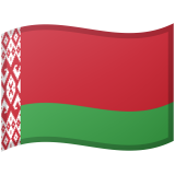 Belarus flag on Google/Android devices