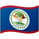 Belize flag on Google/Android devices