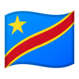 Democratic Republic of the Congo flag on Google/Android devices