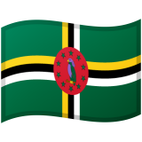 Dominica flag on Google/Android devices