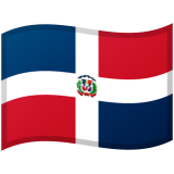 Dominican Republic flag on Google/Android devices