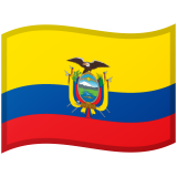 Ecuador flag on Google/Android devices