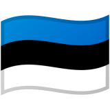 Estonia flag on Google/Android devices