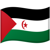 Western Sahara flag on Google/Android devices