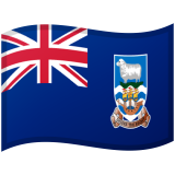 Falkland Islands flag on Google/Android devices