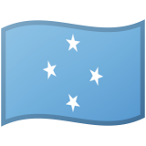 Micronesia flag on Google/Android devices