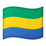 Gabon flag on Google/Android devices