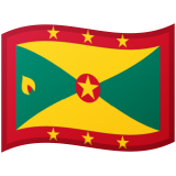 Grenada flag on Google/Android devices