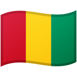 Guinea flag on Google/Android devices