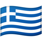 Greece flag on Google/Android devices