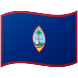 Guam flag on Google/Android devices