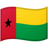 Guinea-Bissau flag on Google/Android devices