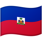 Haiti flag on Google/Android devices