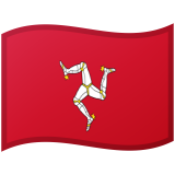 Isle of Man flag on Google/Android devices