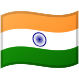 India flag on Google/Android devices