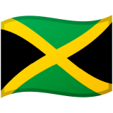 Jamaica flag on Google/Android devices