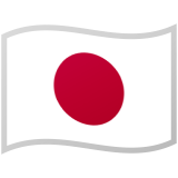 Japan flag on Google/Android devices