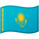 Kazakhstan flag on Google/Android devices