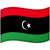 Libya flag on Google/Android devices