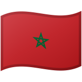 Morocco flag on Google/Android devices