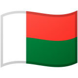 Madagascar flag on Google/Android devices