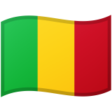 Mali flag on Google/Android devices