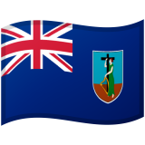 Montserrat flag on Google/Android devices